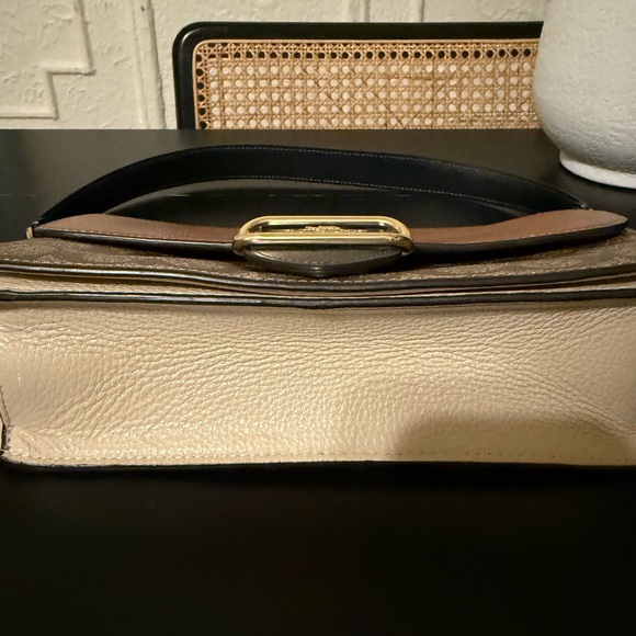 Morgan Shoulder Bag In Colorblock Signature Canvas - Picture 9 of 12